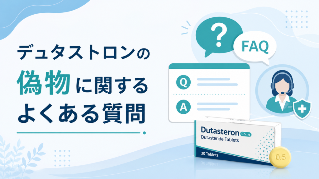 デュタストロンの偽物に関するよくある質問