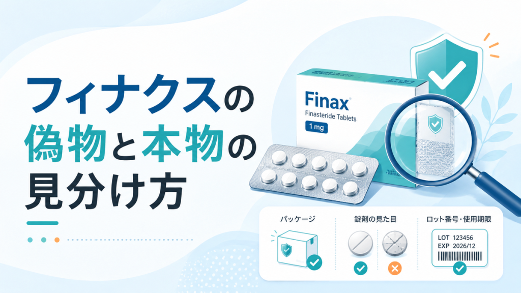 フィナクスの偽物と本物の見分け方